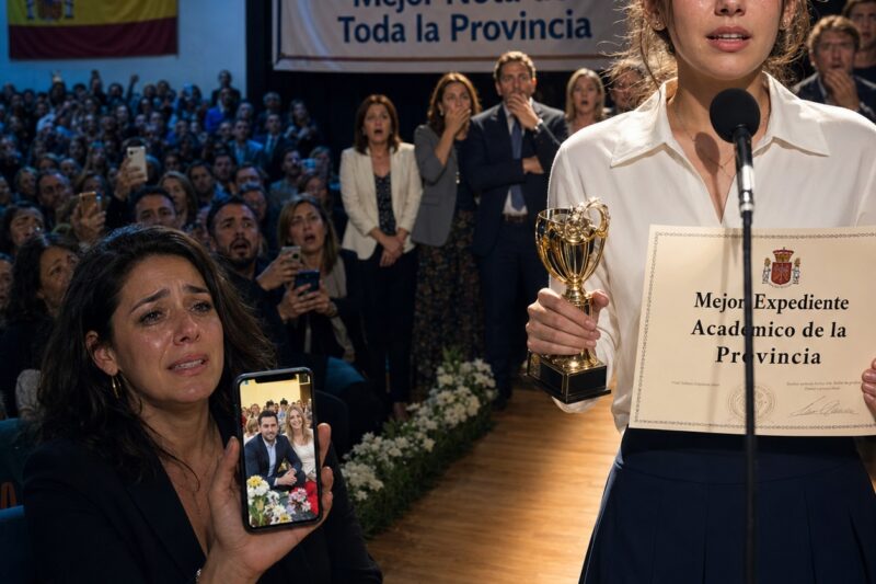 “Mi marido faltó a la ceremonia más importante de nuestra hija —la niña que sacó la mejor nota de toda la provincia— porque fue a la reunión del colegio de la hija de su primer amor. Lo que dijo mi hija en el escenario, delante de cientos de personas, lo destruyó en segundos.”