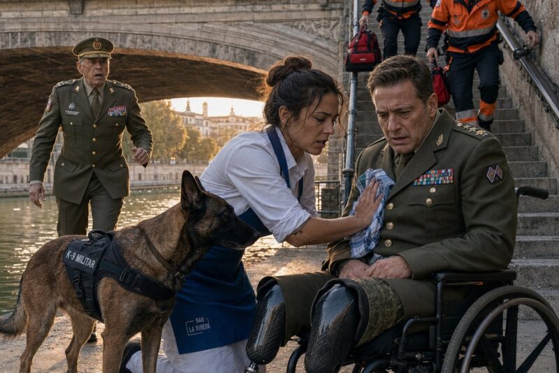 Llevaba doce años sirviendo mesas en un bar de Madrid. Nadie sabía quién era en realidad. Hasta que un perro empezó a ladrar bajo el puente del Manzanares y ella fue la única de las trece personas que cruzaron ese día que se detuvo a mirar hacia abajo.
