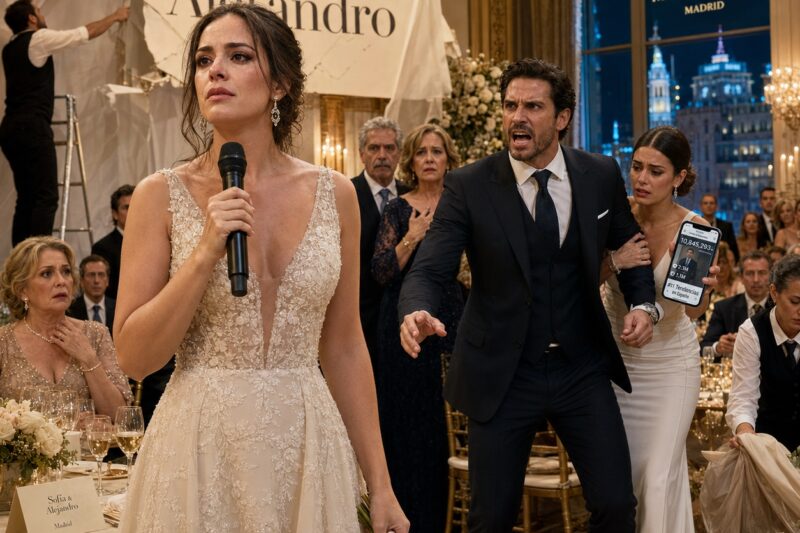 “El día de nuestra boda, mi prometido me hizo competir con su asistente en redes sociales para ver con cuál de las dos se casaba. Gané por goleada… y él hizo trampa. Entonces hice algo que nadie esperaba.”