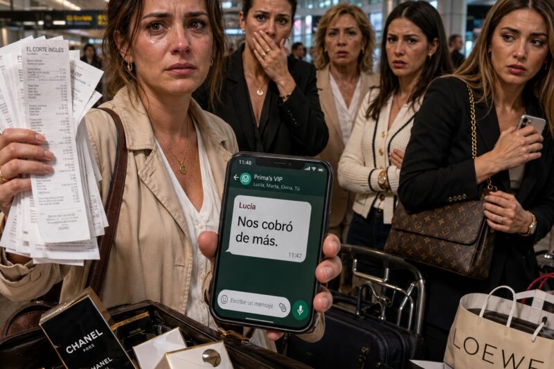 Durante años les traje bolsos y cosméticos desde Londres sin ganar un euro; cuando una recién llegada me llamó estafadora en el grupo, todos le creyeron… hasta que abrí mi cajón de facturas