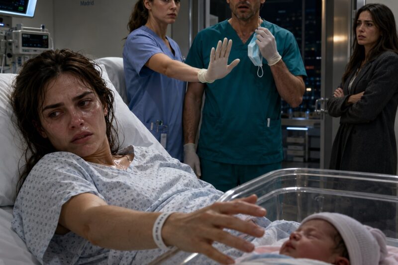 Desapareció nueve meses sin una sola palabra. Cuando lo volví a ver, yo estaba en la sala de partos… y él era el médico que iba a atenderme