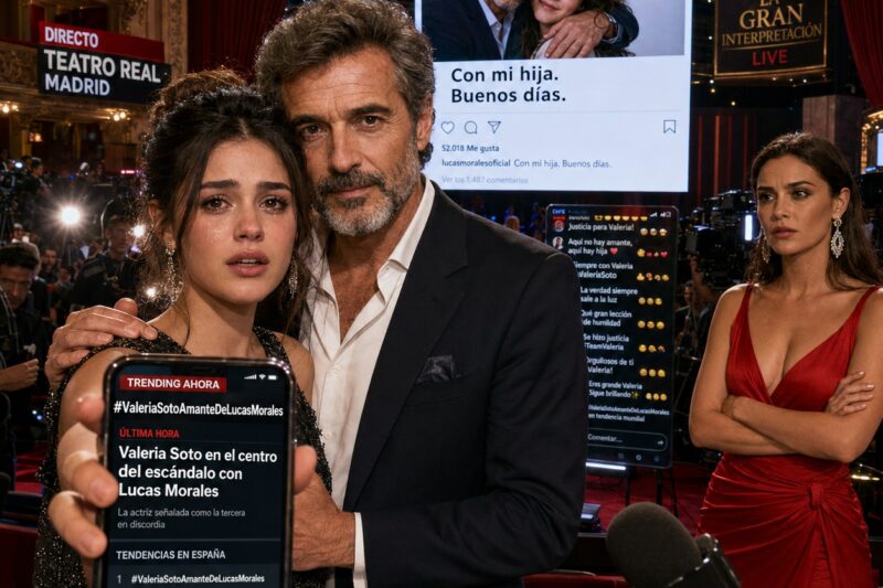 “Me fotografiaron cenando con el Actor del Año… y medio internet me llamó amante. Lo que nadie sabe es que ese hombre es mi padre.”