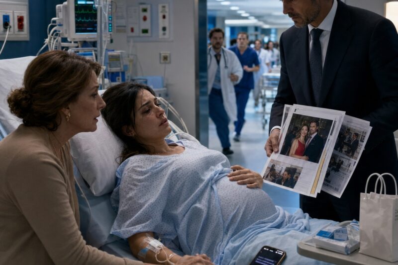 Embarazada de Ocho Meses, Compré un Parche de Fiebre con la Tarjeta Sanitaria de mi Marido… y su Secretaria Me Acusó de Fraude sin Saber que Yo Era la Dueña de Todo