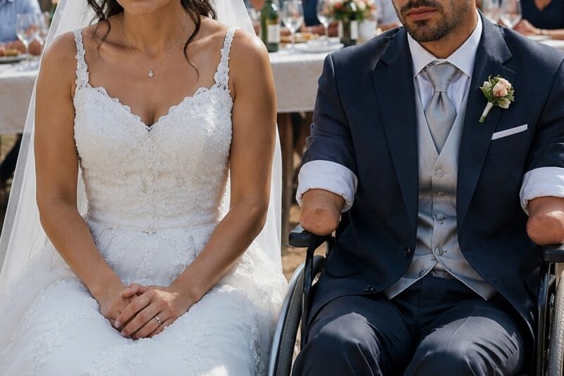 Aceptó casarse con 1 hombre sin manos por 600,000 pesos, pero en su noche de bodas sintió unas garras sobre ella