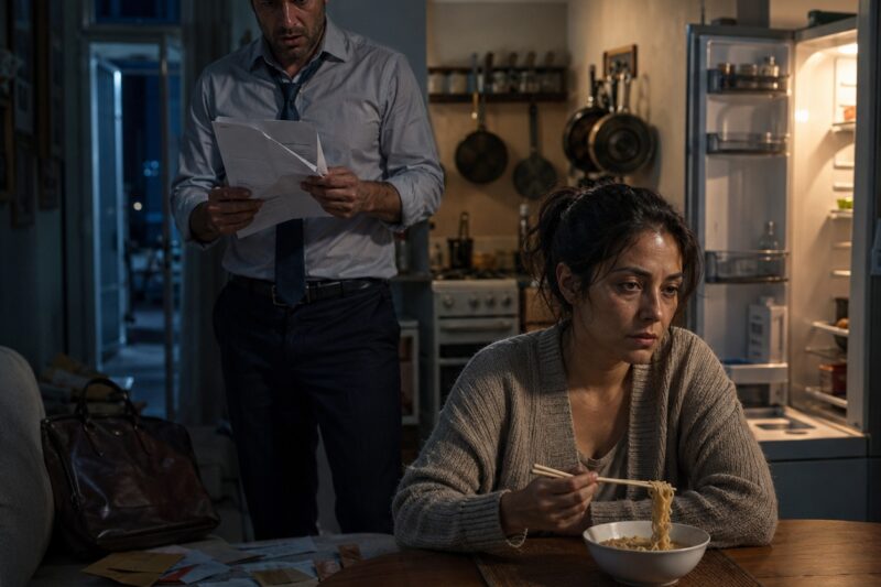 Le entregué todo mi sueldo a mi madre durante cuatro años… hasta que mi esposa dejó de cocinar y me mostró el informe médico que destruyó mi familia