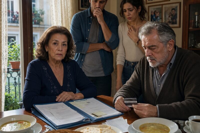 Mi marido entregó su pensión a su cuñada “por compasión”; yo dejé de trabajar al día siguiente, serví verduras durante una semana y entonces mi propio hijo me preguntó dónde estaban los ahorros de toda una vida