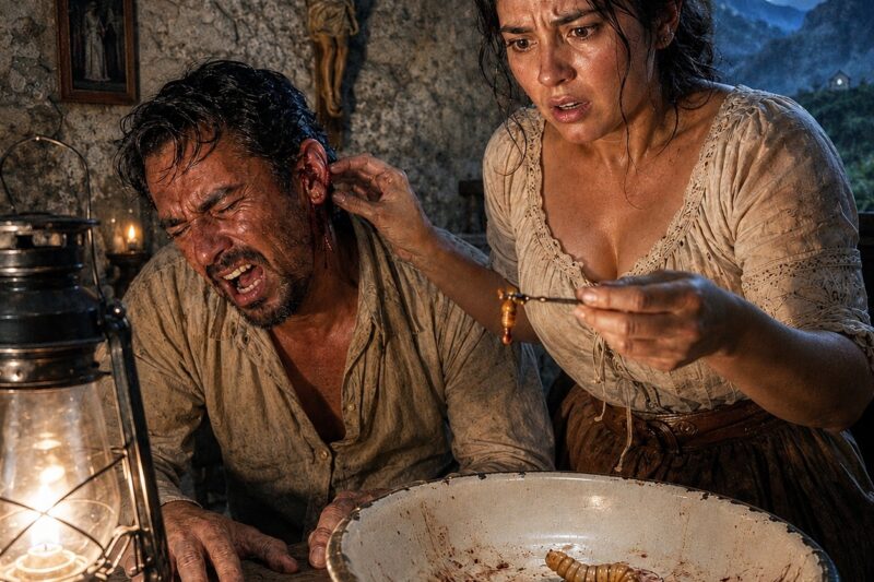 El ranchero sordo aceptó casarse con la muchacha de la que todos se burlaban, pero cuando ella sacó aquello de su oído, el pueblo entendió que el verdadero monstruo siempre había estado sentado en la primera banca de la iglesia