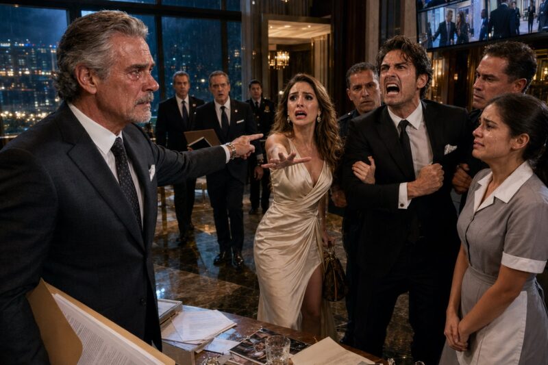 EL MILLONARIO QUE FINGIÓ PERDERLO TODO PARA DESCUBRIR LA VERDAD MÁS CRUEL SOBRE SUS HIJOS… Y LA HUMILDE EMPLEADA QUE TERMINÓ SIENDO LA ÚNICA PERSONA CAPAZ DE SALVARLE EL CORAZÓN