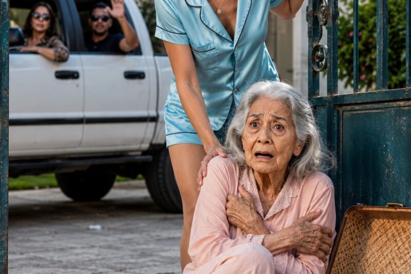 Tiraron a su abuela con Alzheimer en la calle para robarle su casa, pero un santo roto escondía el peor de los karmas.