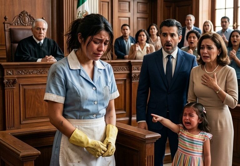 “¡No se lleven a Emilia! Mi madrastra mató a mi papá y yo tengo la prueba”