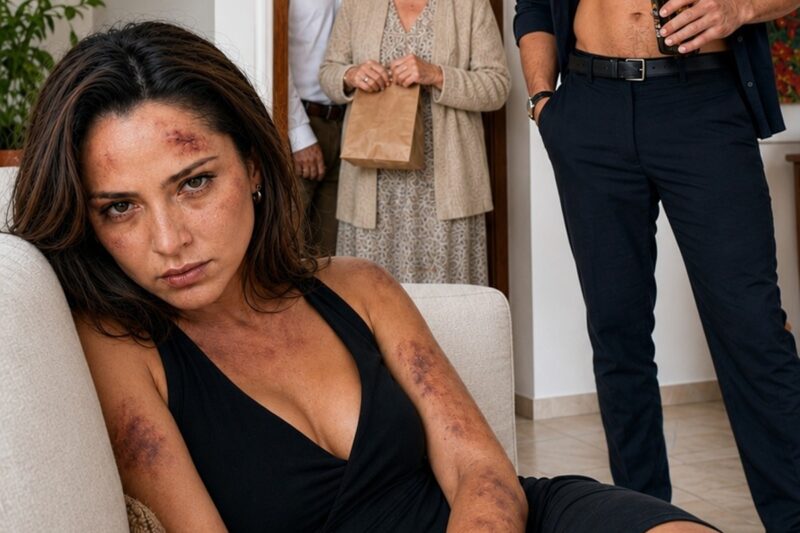 Sus padres se fueron al ver su ojo morado y él se burló… pero 30 minutos después regresaron con policías y una prueba brutal