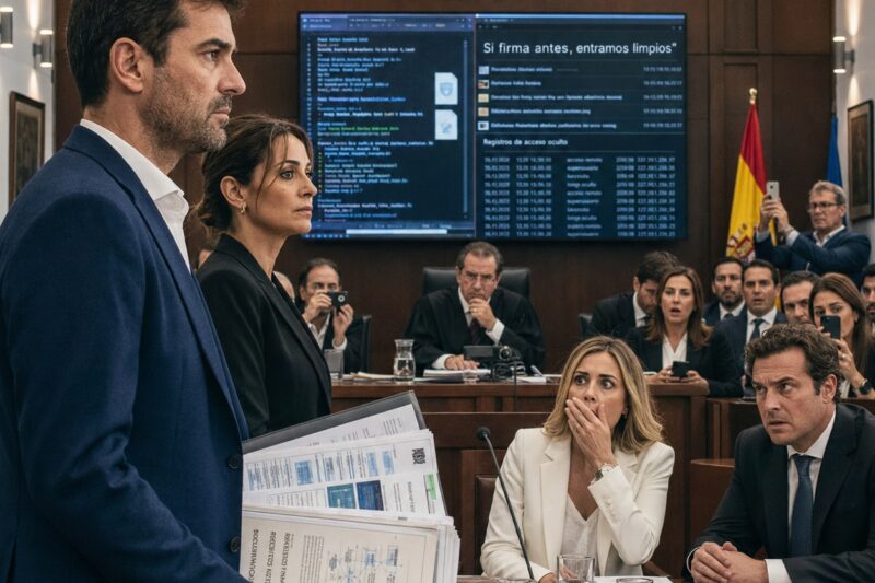 Firmó el divorcio en silencio, con su hijo dormido en brazos, y todos creyeron que acababa de perder la casa, el dinero y la custodia; pero nadie sabía que aquel padre “sin futuro” había creado en secreto algo que podía destruir el plan perfecto de su esposa
