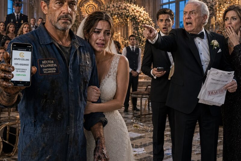El chatarrero que nadie respetó el día de la boda de su hija terminó siendo el dueño de la empresa más poderosa de todos los que lo humillaron — y lo que pasó en el altar dejó a todos sin palabras