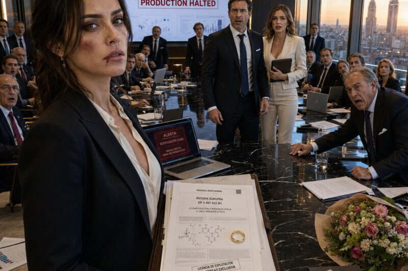 “Mi Marido, El Magnate Farmacéutico, Me Humilló Delante De Toda Su Junta Para Defender A Su Vicepresidenta… Pero Al Día Siguiente Descubrió Que Yo Era La Dueña De Las Patentes Que Mantenían Vivo Su Imperio”
