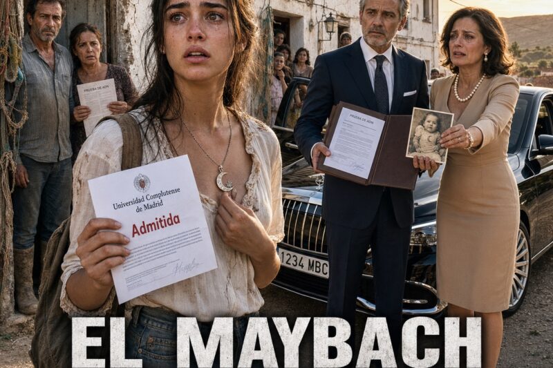 El Día Que Entré En La Universidad Complutense, Un Maybach Llegó A Mi Pueblo Para Llevarme Con Mi Familia Millonaria… Pero Mi “Hermana” No Sabía Qué Secreto Guardaba Mi Viejo Amuleto