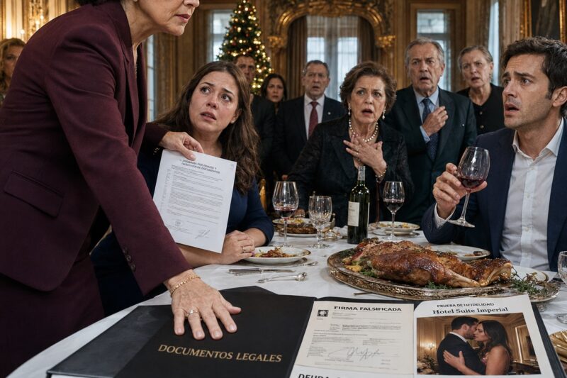 Mi yerno humilló a mi hija en una comida familiar diciendo que se casó con ella por lástima, pero yo me levanté y revelé el secreto que iba a destruir a toda su familia