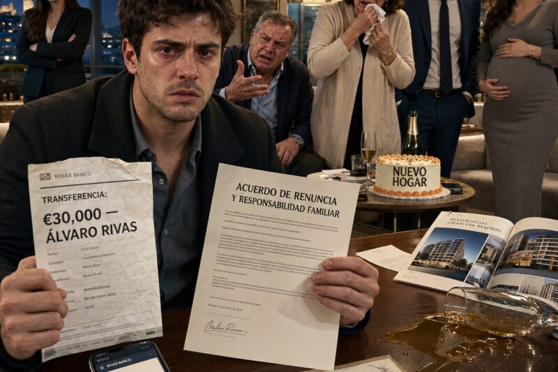 LE QUITARON EL RESTAURANTE PARA DARLE UN PISO A SU HERMANO FUNCIONARIO, PERO CUANDO ROBARON SUS AHORROS PARA LA BODA, EL HIJO “INÚTIL” VOLVIÓ CON UN CONTRATO QUE NADIE SE ATREVIÓ A FIRMAR