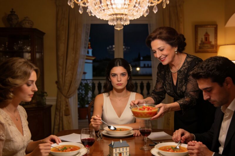 Dos pisos, ocho años de trabajo y una cena familiar: la noche en que mi suegra me pidió que firmara todo a nombre de su hijo antes de casarnos