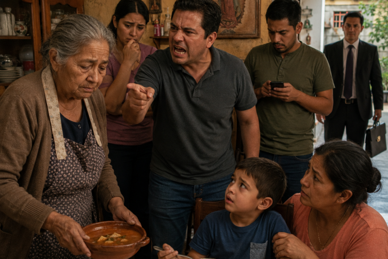 La Madre Fue Llamada “Mantenida” Por Su Propio Hijo Frente A Su Nieto… Hasta Que Un Abogado Llegó A La Casa Y Todos Conocieron La Verdad
