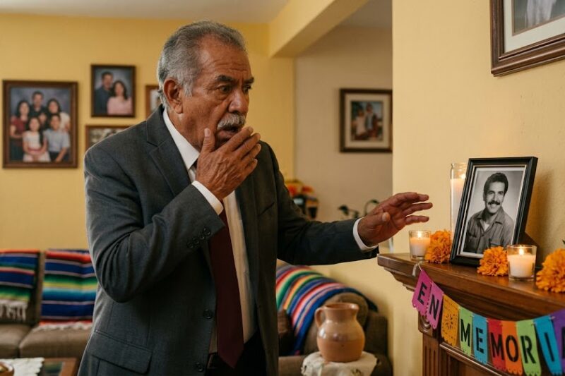 El presidente visitó la casa de un empleado enfermo. Inesperadamente, al llegar, vio una foto de su abuelo y quedó impactado, sin poder creer lo que veían sus ojos…