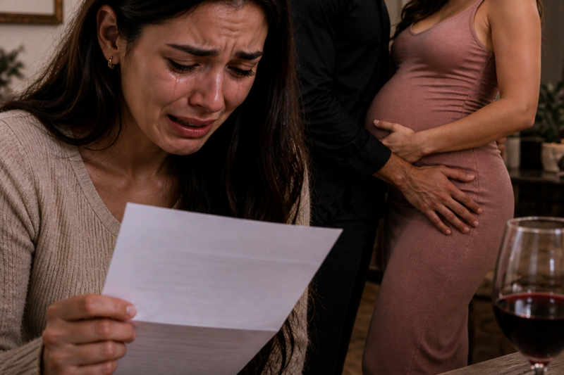Descubrí que mi esposo me era infiel el mismo día en que recibí el resultado de ADN de mi hijo. Yo pensé que el mayor dolor en la vida era la traición, pero resultó ser solo el comienzo. Y lo que casi me destruyó fue la mujer que él eligió… más joven que yo por casi diez años y embarazada.