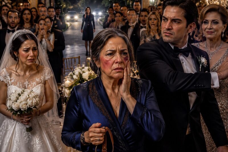 En La Boda De Mi Hija, Mi Yerno Me Exigió Que Le Entregara Las Llaves Del Rancho Frente A Doscientos Invitados. Cuando Me Negué, Me Abofeteó Tan Fuerte Que Perdí El Equilibrio. Salí, Hice Una Llamada… Y Se Quedó Helado Cuando Vio Quién Era.