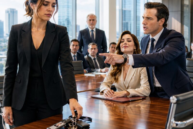 Mi esposo me echó de su empresa delante de su amante… sin imaginar que la verdadera dueña era yo
