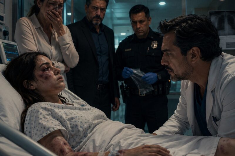 MI PADRASTRO ME GOLPEABA TODOS LOS DÍAS… NO POR ENOJO, SINO PORQUE VERME SUFRIR LO DIVERTÍA. LA NOCHE EN QUE CASI ME MATÓ, ME LLEVÓ AL HOSPITAL Y DEJÓ QUE MI MADRE MINTIERA: «SE RESBALÓ EN LA REGADERA». PERO EL MÉDICO VIO LOS MORETONES QUE CUBRÍAN MI CUERPO, CERRÓ LA PUERTA DEL CONSULTORIO Y TOMÓ EL TELÉFONO. «ESTO NO FUE UN ACCIDENTE», DIJO CON FRIALDAD. LUEGO LLAMÓ AL 911… Y DESCUBRIÓ UN SECRETO AÚN MÁS ATERRADOR QUE LOS GOLPES