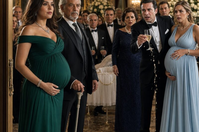 Ven a ver qué tan rápido quedó embarazada mi nueva esposa.” El exmarido multimillonario le envió una invitación para humillarla, pero ella apareció más rica que todos… ¡con los trillizos de él!