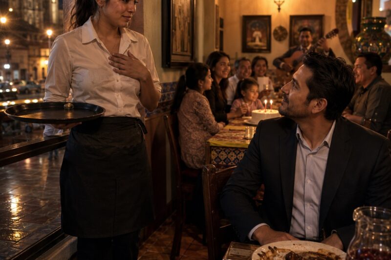 “Todavía Llevo Puesto mi Uniforme de Trabajo”, Susurró Ella. Él Dijo: “Te Ves Perfecta…”…