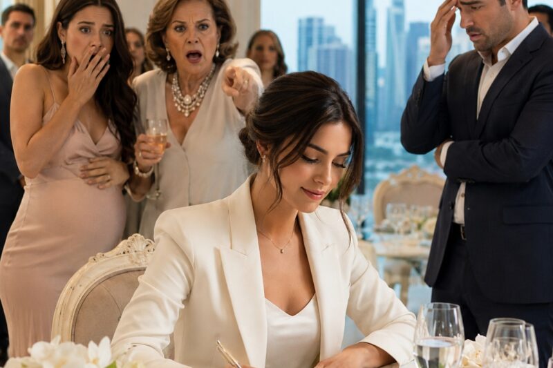 Mi Esposo Me Hizo Firmar el Divorcio Durante una Cena Familiar y Le Entregó Mi Lugar a Su Amante Embarazada. Su Madre Brindó Porque Por Fin Se Libraban de “La Mantenida”. Lo Que Ninguno Sabía Era Que, Al Día Siguiente, Todas Sus Tarjetas Corporativas Dejarían de Funcionar al Mismo Tiempo.