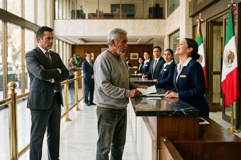 Se Burló del Anciano Pobre Que Fue a Retirar Dinero, Pero No Sabía Que Él Era el Fundador del Banco
