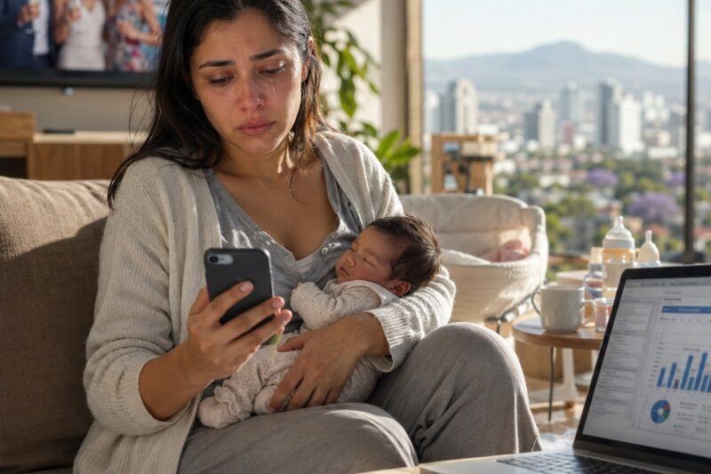 Seis Días Después De Mi Cesárea Sostuve A Mi Recién Nacida Sola En Brazos Y Escribí: «¿Por Favor, Alguien Puede Venir A Ayudarme?» Mi Madre Leyó El Mensaje Pero Lo Ignoró Mientras Abordaba Un Crucero De Lujo En Cancún Junto A Mi Padre Y Mi Hermana Favorita. Después, Mi Padre Intentó Retirar 45 Mil Pesos De Mi Cuenta Para Pagar Una Mejora De Cabina. Sonreí A Través Del Dolor Y Susurré