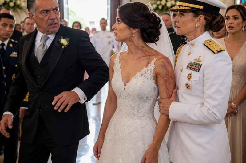 Mi padre vio las cicatrices que cruzaban mi cuello y mi hombro, dio un paso atrás y susurró: «No pienso entregar en el altar a una mujer marcada»