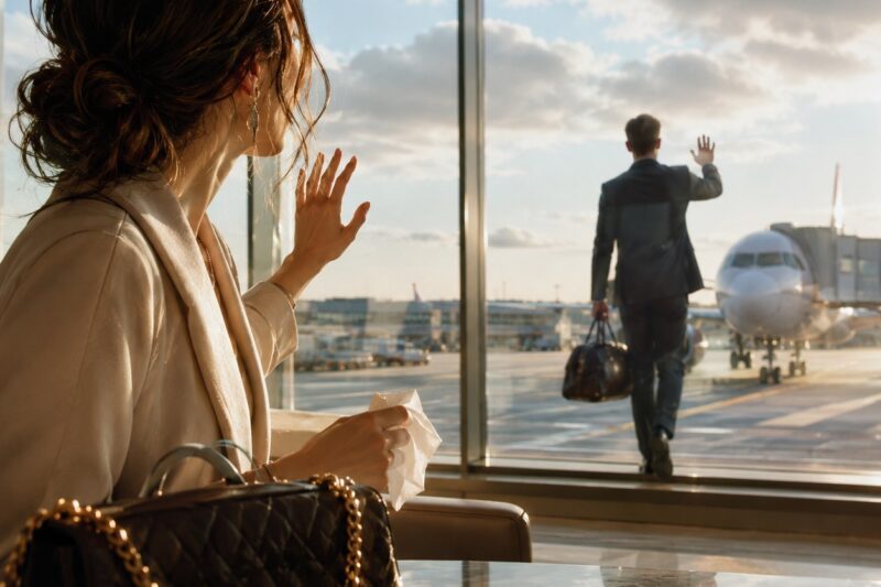 Lloré en los brazos de mi esposo en el aeropuerto mientras abordaba lo que, según él, sería una asignación laboral de dos años en Suiza. Lo que nadie sabía era que tres días antes había descubierto un secreto tan devastador que cada lágrima que derramé era mitad dolor, mitad rabia.