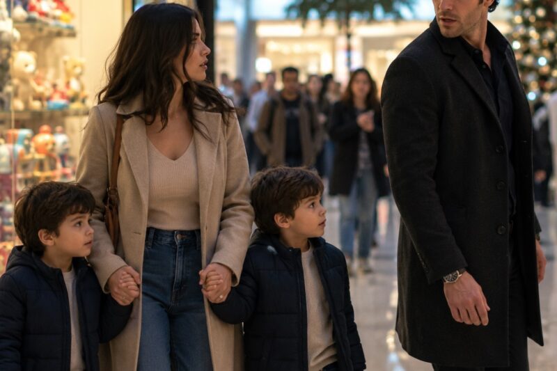 Hace cinco años, el hombre que amaba me abandonó cuando me negué a terminar mi embarazo. El fin de semana pasado vio a mis hijos gemelos en un centro comercial lleno de gente… y una sola mirada a sus rostros hizo pedazos una mentira que su madre había pagado casi cuarenta millones de pesos para mantener enterrada.