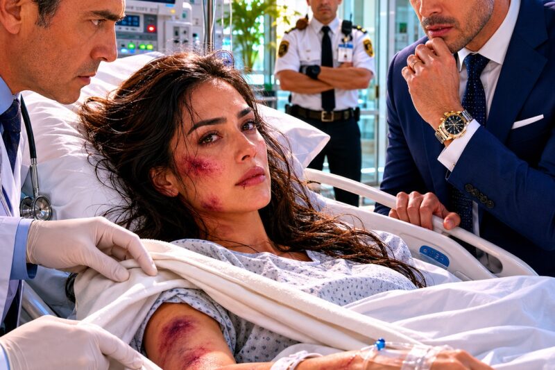 Mi esposo me golpeaba todos los días por diversión. Una noche me dejó inconsciente, y cuando me llevó al hospital, aseguró que me había resbalado en la ducha. Pero en cuanto el médico vio los moretones en mi rostro, llamó de inmediato al 911.