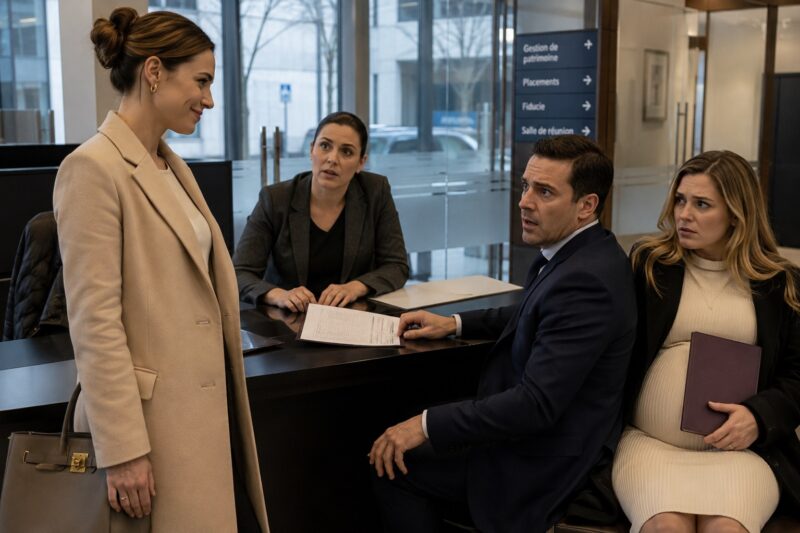 —Señora, su esposo ya pidió quitarla como beneficiaria —me dijo la ejecutiva del banco en Polanco, frente a su secretaria embarazada.  Yo miré a Diego, luego el vientre de ella, y sonreí.