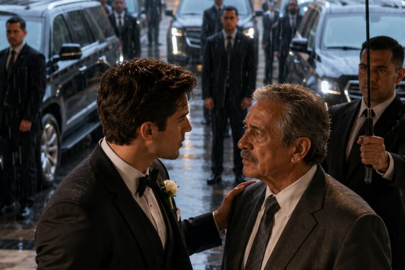 El día de mi boda, la familia de mi prometida humilló a mi padre delante de 500 invitados. Dijeron: “Eso no es un padre… es basura”. Mi prometida se rió. Me levanté, cancelé la boda y mi padre me miró a los ojos para decirme: “Hijo… soy multimillonario”. En ese instante, mi vida cambió para siempre.