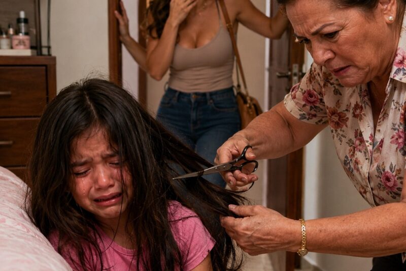 DEJÉ A MI HIJA DE 8 AÑOS CON FIEBRE AL CUIDADO DE MI SUEGRA POR UN SOLO DÍA… CUANDO ME LLAMÓ LLORANDO Y SUPLICANDO AYUDA, CORRÍ A CASA Y ME QUEDÉ HELADA AL VER LO QUE HABÍA HECHO.