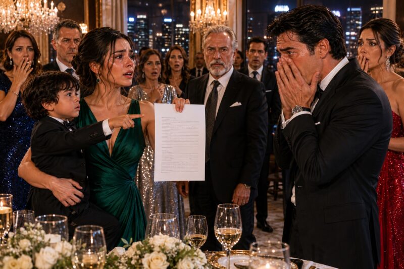 Tres años después de abandonarme cuando estaba embarazada de ocho meses, el hombre que una vez se arrodilló para pedirme matrimonio apareció de nuevo frente a mí.