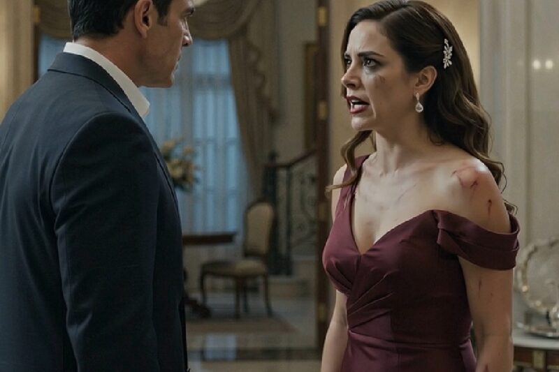 EL MILLONARIO GOLPEÓ A SU ESPOSA POR DEFENDERSE… CINCO MINUTOS DESPUÉS DESCUBRIÓ SU VERDADERO APELLIDO Y SU IMPERIO SE DERRUMBÓ FRENTE A TODOS