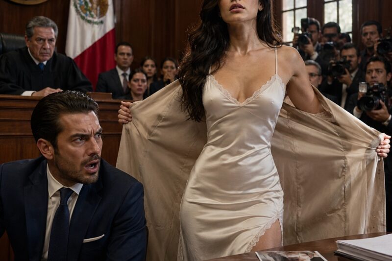 EL MILLONARIO HUMILLÓ A SU ESPOSA EN LOS TRIBUNALES DE LA CDMX… HASTA QUE ELLA SE QUITÓ EL ABRIGO Y REVELÓ EL HORROR QUE SU FAMILIA LLEVABA AÑOS ENTERRANDO