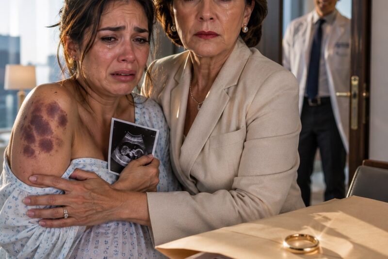 En el ala VIP del Hospital Ángeles Pedregal, en la Ciudad de México, estaba ayudando a mi hija a cambiarse de ropa antes de su última ecografía.