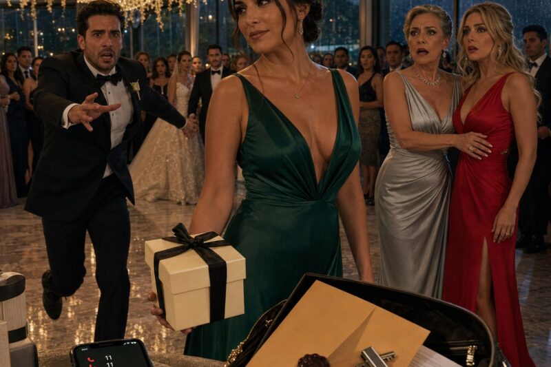 En la boda de mi cuñada, mi suegra sentó a la amante de mi esposo junto a la familia. No lloré ni armé un escándalo. Simplemente recogí mi regalo y me fui. Esa noche, mi esposo me llamó once veces. Dejé que todas las llamadas fueran al buzón. Después llamé a mi abogada.