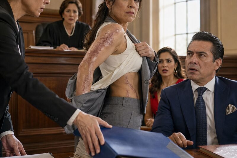 EN MEDIO DE LA AUDIENCIA DE DIVORCIO, MI ESPOSO SE BURLÓ DE LOS 20 AÑOS QUE TRABAJÉ EN SU RESTAURANTE Y DIJO: “SOLO ERAS UNA BESTIA DE CARGA”. NO GRITÉ. SOLO ME PUSE DE PIE, ABRÍ MI SACO Y LE MOSTRÉ LAS CICATRICES QUE CREÍA ENTERRADAS PARA SIEMPRE.