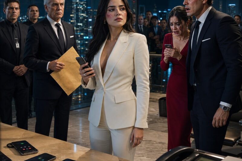 MI ESPOSO, UN CEO MILLONARIO, ORDENÓ QUE ME ABOFETEARAN POR CULPA DE SU SECRETARIA… UNA SOLA LLAMADA MÍA HIZO CAER SU EMPRESA Y ENTONCES DESCUBRIÓ QUIÉN ERA LA MUJER A LA QUE HABÍA HUMILLADO
