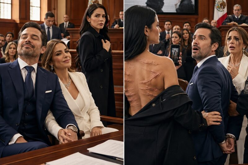 CUANDO LA JUEZA PIDIÓ SILENCIO, ME QUITÉ EL ABRIGO Y MOSTRÉ LAS CICATRICES QUE MI ESPOSO CREYÓ HABER BORRADO