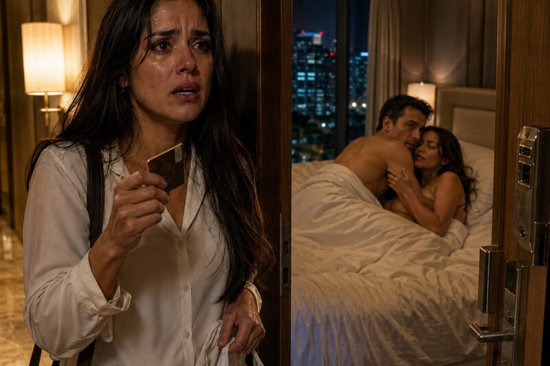 Mi Esposo Juró que Estaba en Guadalajara Cuidando a su Madre Enferma… Pero Esa Noche Abrí la App de Ubicación y lo Vi Dentro de un Hotel 😱🏨📱 Cuando Llegué, la Recepcionista me Entregó una Llave y Susurró: “Su Esposo Ya Subió con la Otra Mujer”