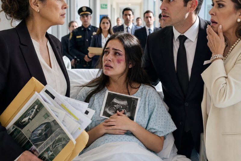 A la 1:07 de la madrugada, mi hija se desplomó frente a la puerta de mi casa con sangre en la manga y el terror reflejado en los ojos.  —Mamá —susurró mientras se aferraba a mi muñeca como cuando era niña—, por favor… no me obligues a volver a la casa de mi esposo.  Por un segundo, olvidé cómo respirar.